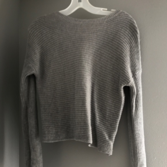 Hollister Sweaters - Hollister Reversible Grey Sweater